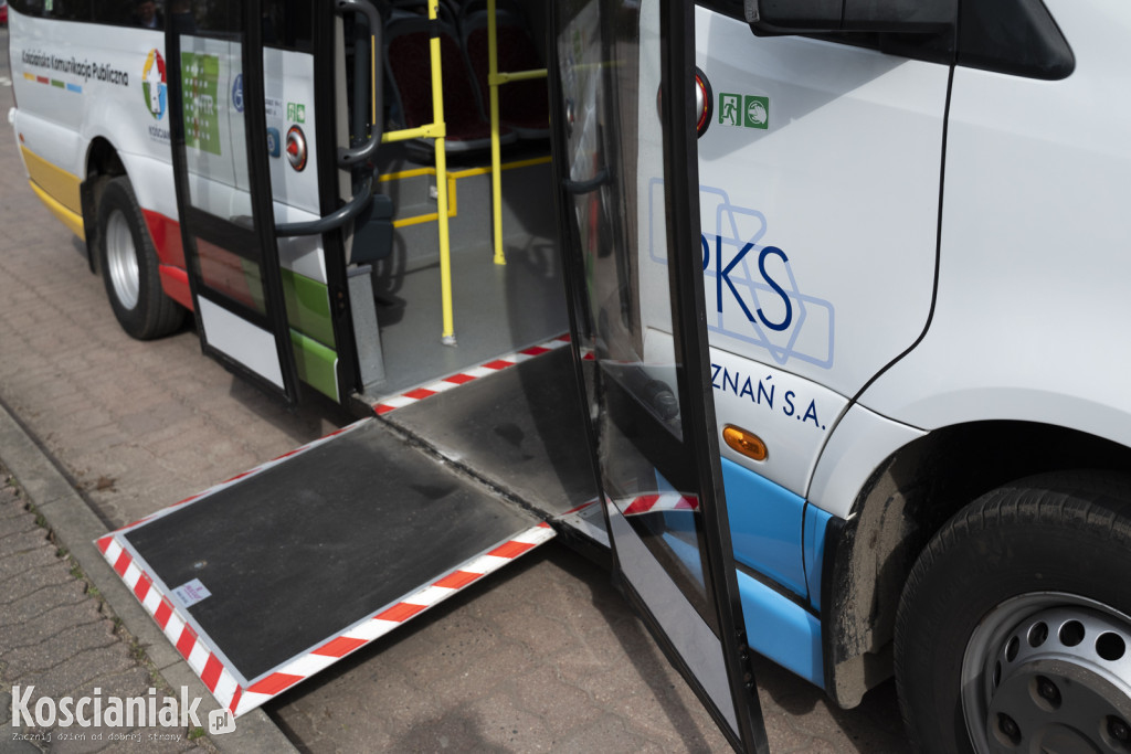 Jazda próbna autobusu Linii nr 1 w Kościanie