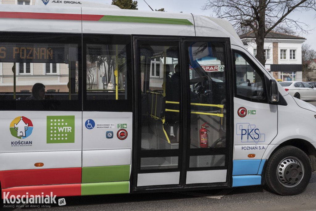 Jazda próbna autobusu Linii nr 1 w Kościanie