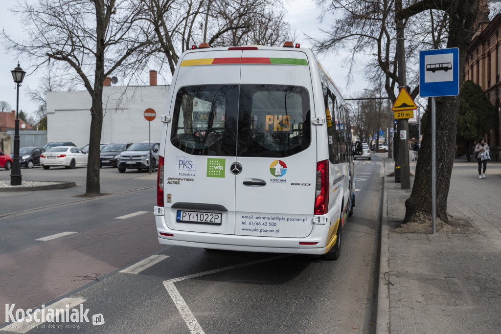 Jazda próbna autobusu Linii nr 1 w Kościanie