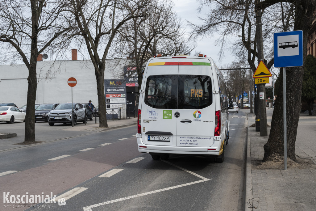 Jazda próbna autobusu Linii nr 1 w Kościanie