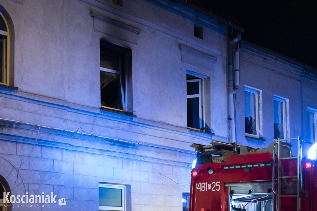 Pożar w mieszkaniu na ul. Garbarskiej w Kościanie