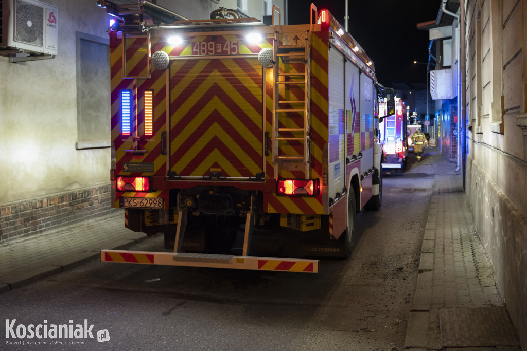 Pożar w mieszkaniu na ul. Garbarskiej w Kościanie