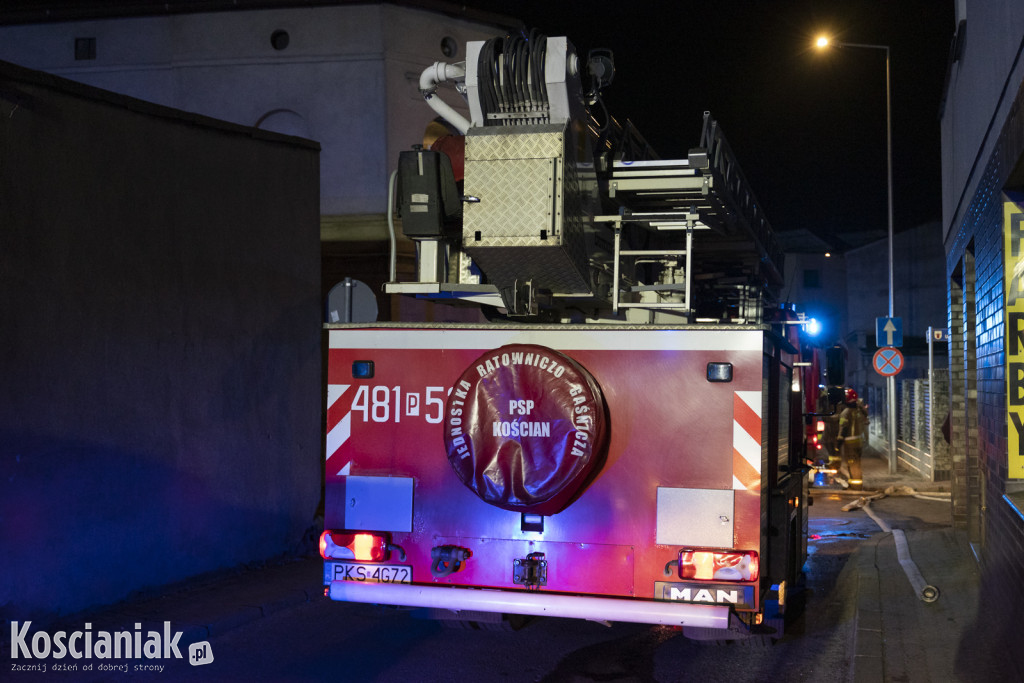 Pożar w mieszkaniu na ul. Garbarskiej w Kościanie