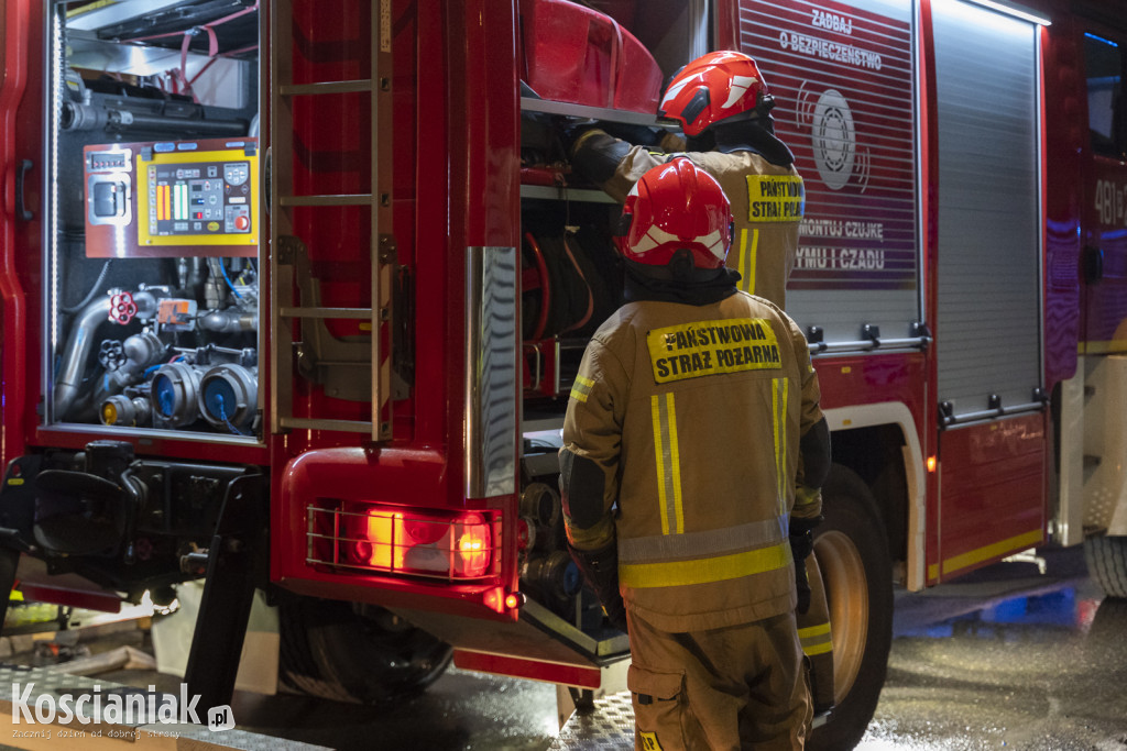 Pożar w mieszkaniu na ul. Garbarskiej w Kościanie
