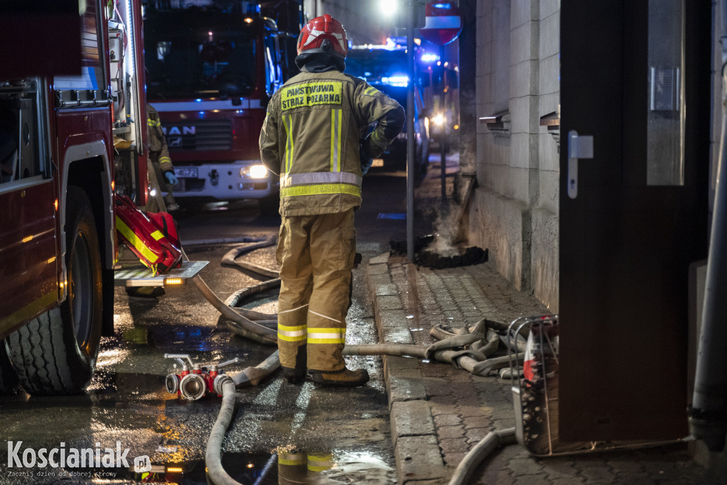 Pożar w mieszkaniu na ul. Garbarskiej w Kościanie