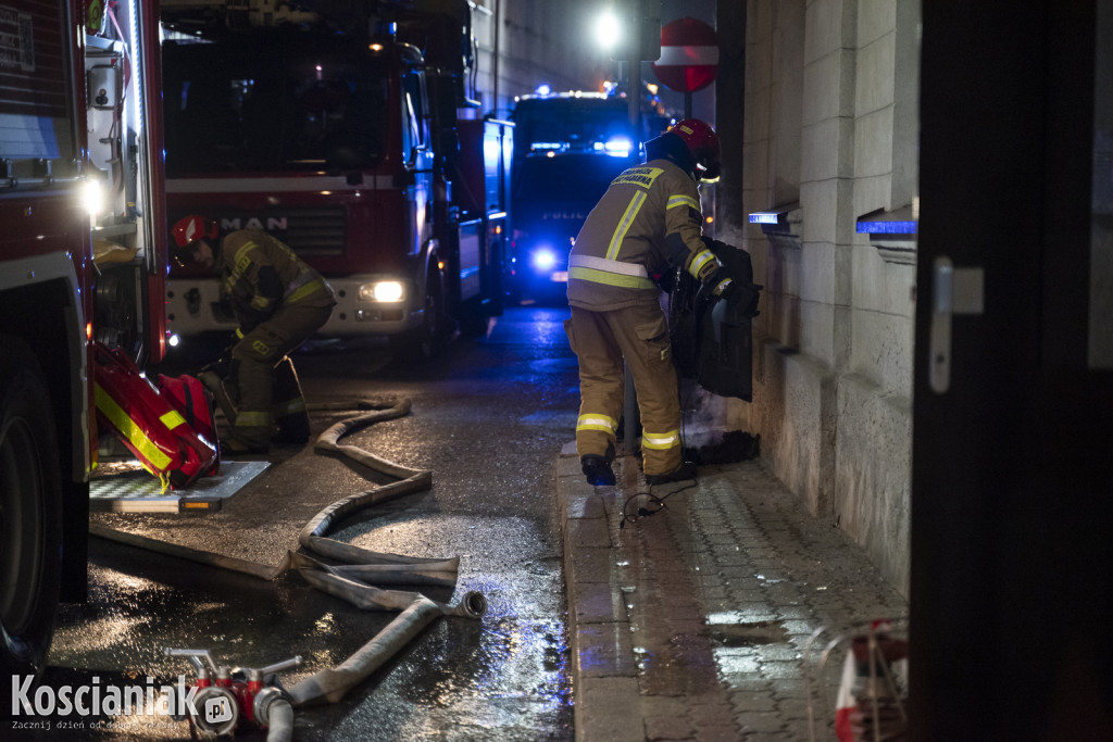 Pożar w mieszkaniu na ul. Garbarskiej w Kościanie