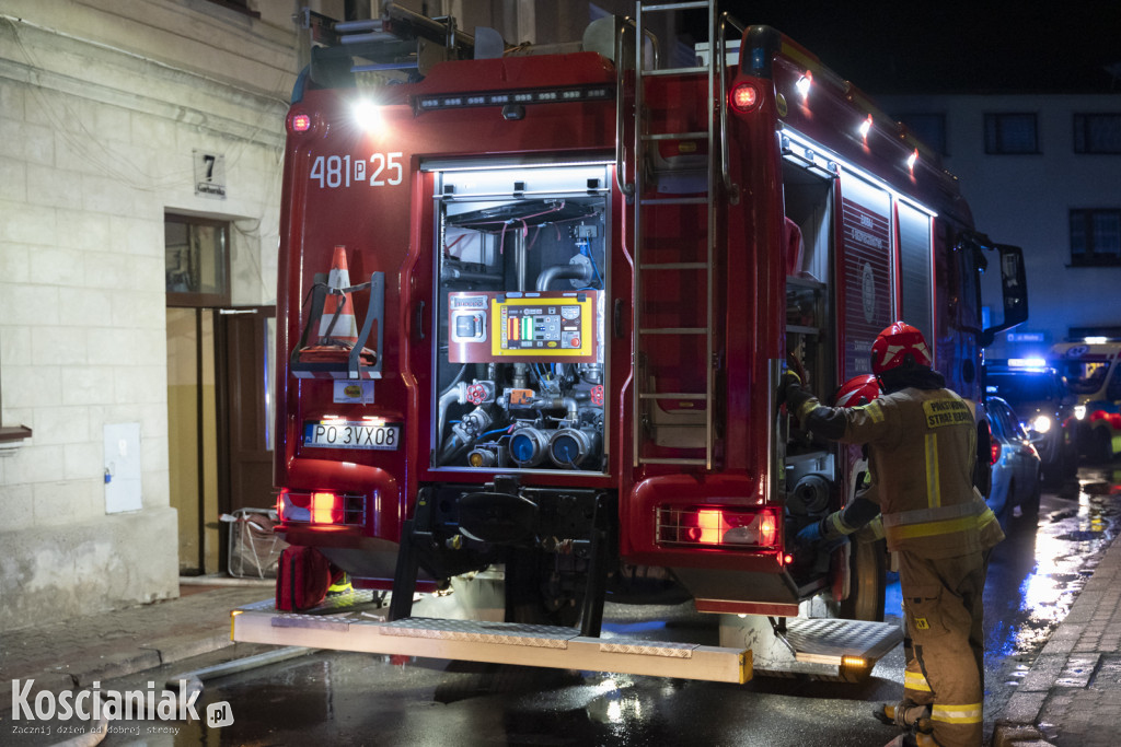 Pożar w mieszkaniu na ul. Garbarskiej w Kościanie