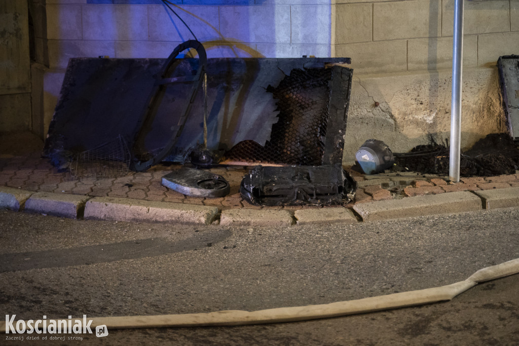 Pożar w mieszkaniu na ul. Garbarskiej w Kościanie