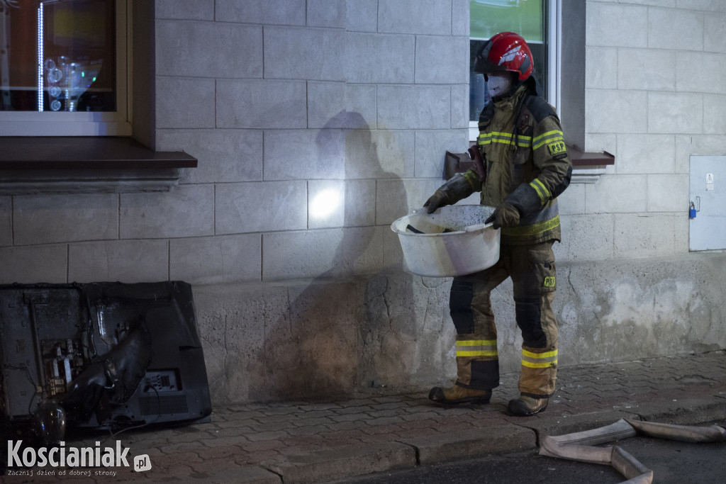 Pożar w mieszkaniu na ul. Garbarskiej w Kościanie