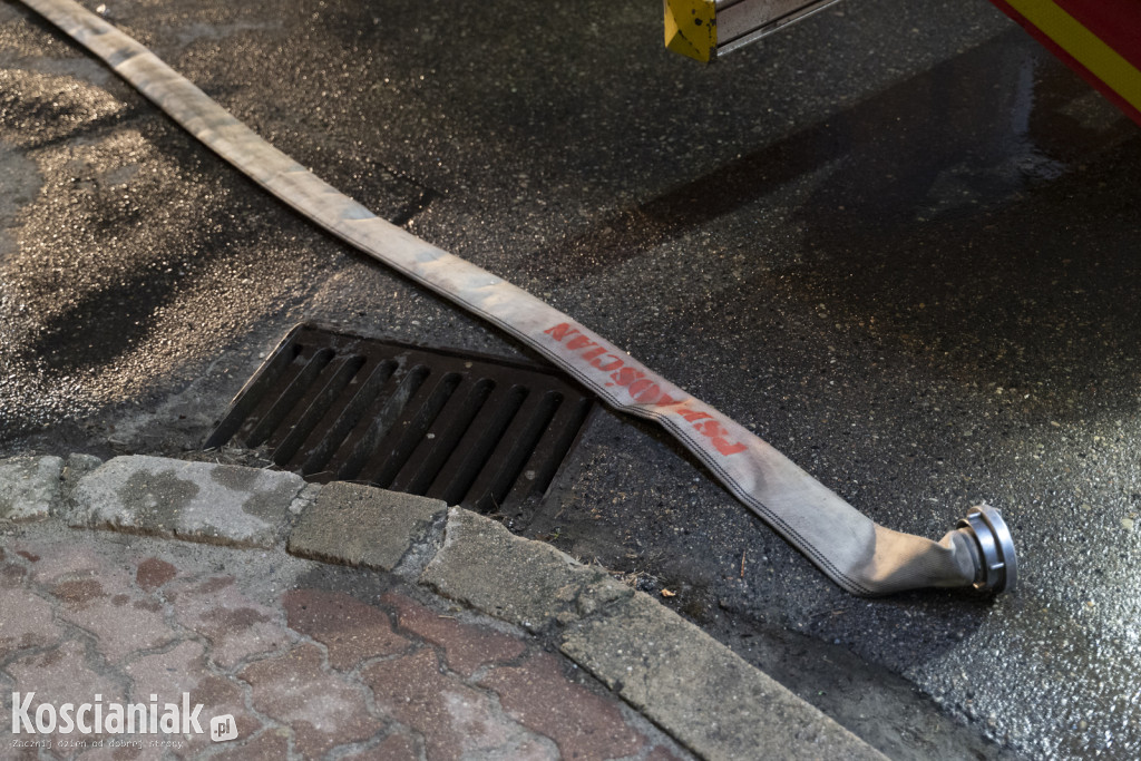 Pożar w mieszkaniu na ul. Garbarskiej w Kościanie