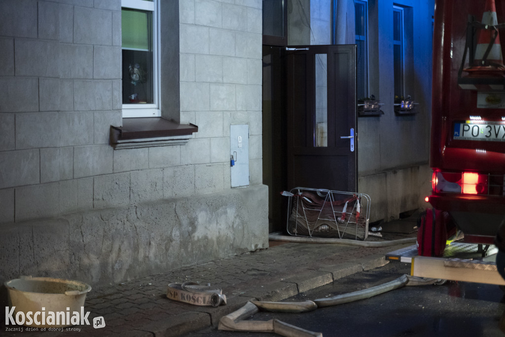 Pożar w mieszkaniu na ul. Garbarskiej w Kościanie