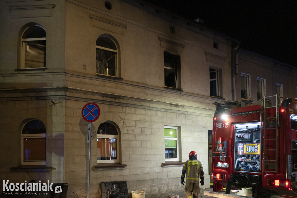Pożar w mieszkaniu na ul. Garbarskiej w Kościanie