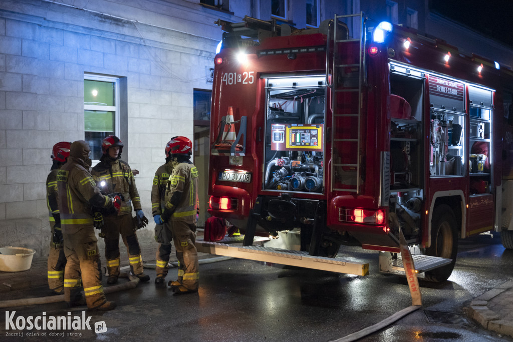 Pożar w mieszkaniu na ul. Garbarskiej w Kościanie