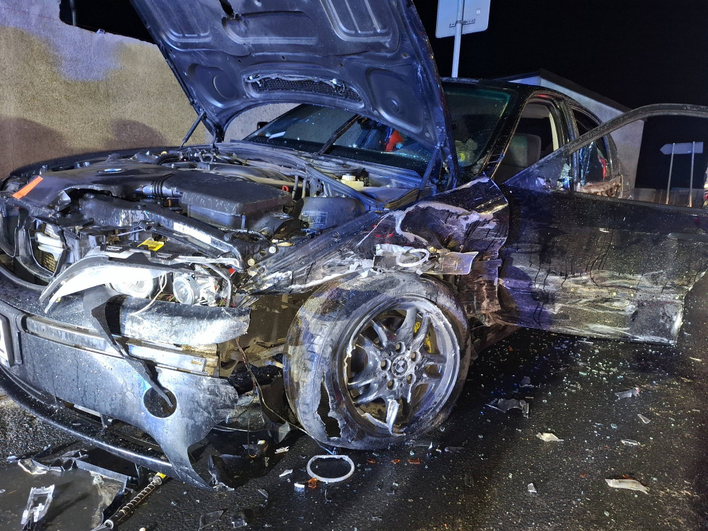 Groźny wypadek w Krzywiniu