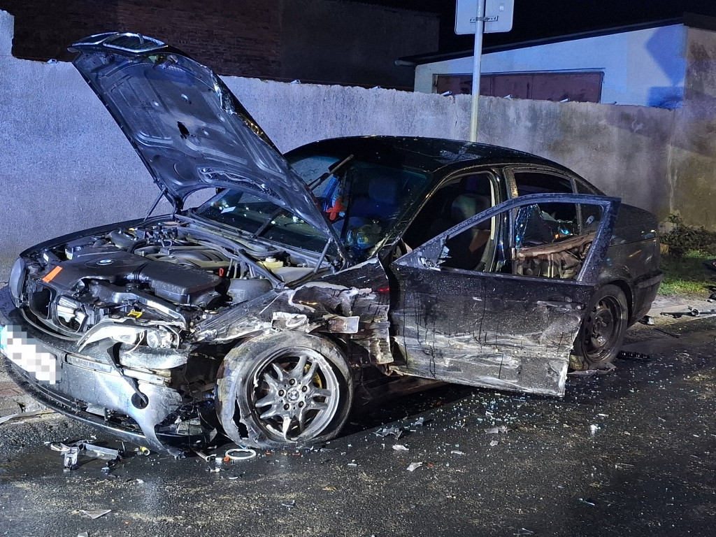 Groźny wypadek w Krzywiniu