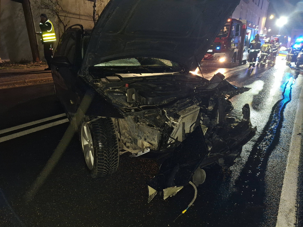 Groźny wypadek w Krzywiniu