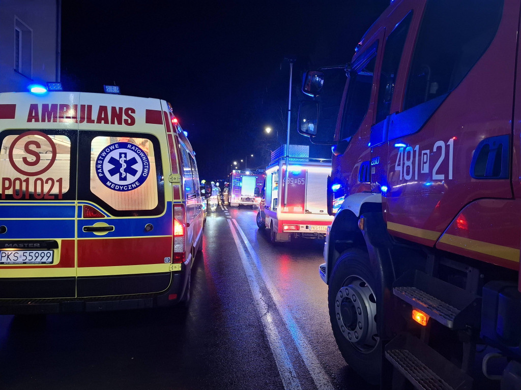 Groźny wypadek w Krzywiniu