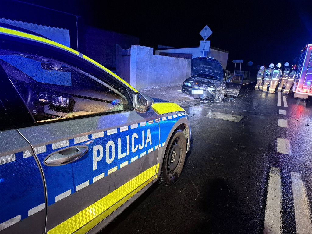 Groźny wypadek w Krzywiniu