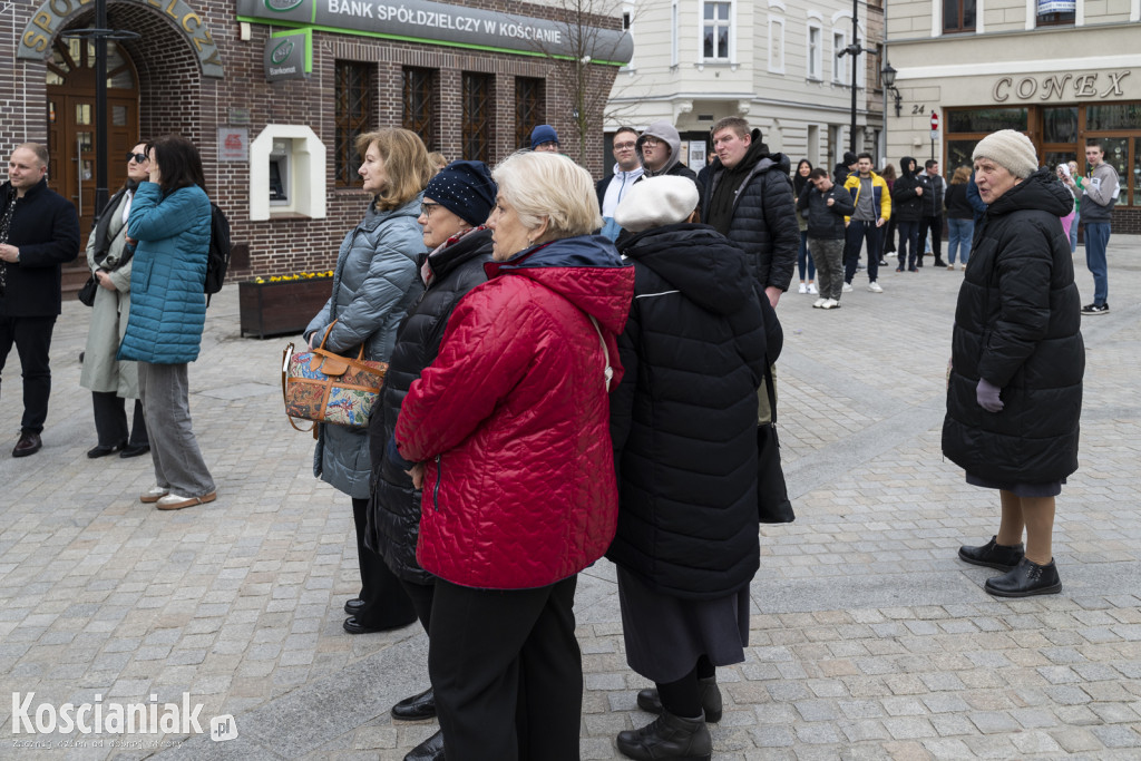 Prezentacja autobusów na Rynku w Kościanie