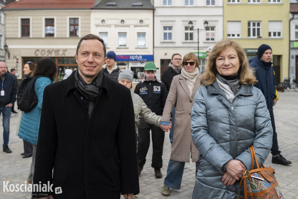 Prezentacja autobusów na Rynku w Kościanie