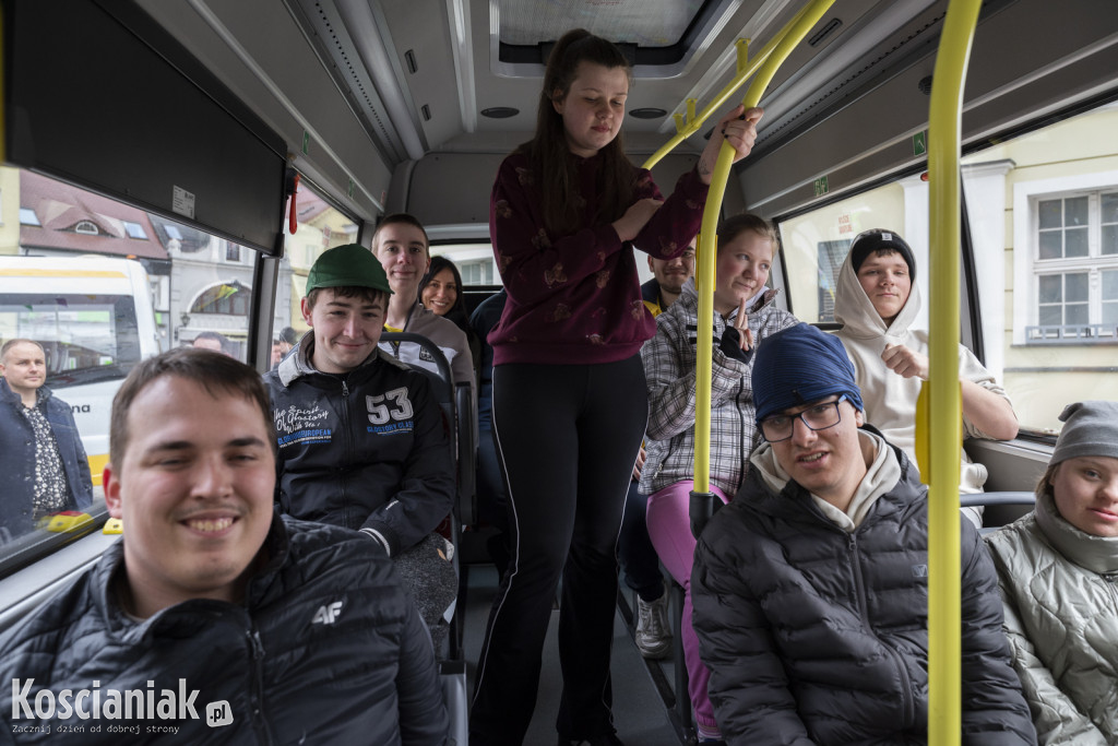 Prezentacja autobusów na Rynku w Kościanie