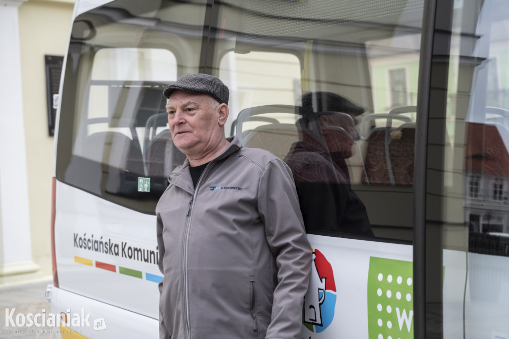 Prezentacja autobusów na Rynku w Kościanie