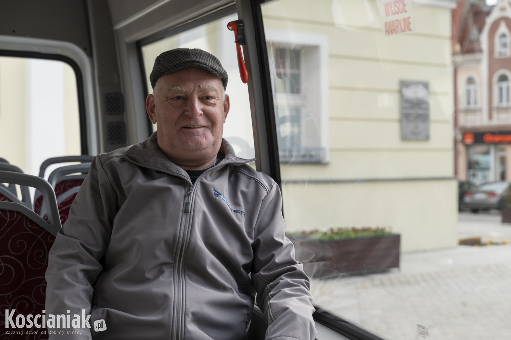 Prezentacja autobusów na Rynku w Kościanie