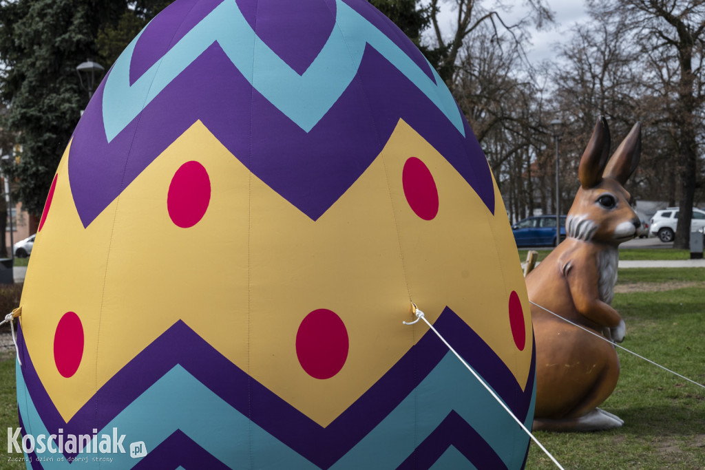 Ozdoby wielkanocne i wiosenne w Kościanie
