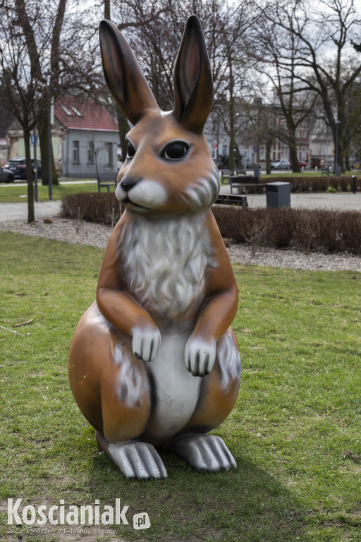 Ozdoby wielkanocne i wiosenne w Kościanie