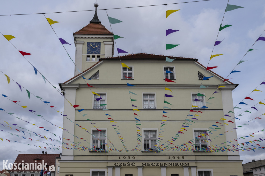 Ozdoby wielkanocne i wiosenne w Kościanie