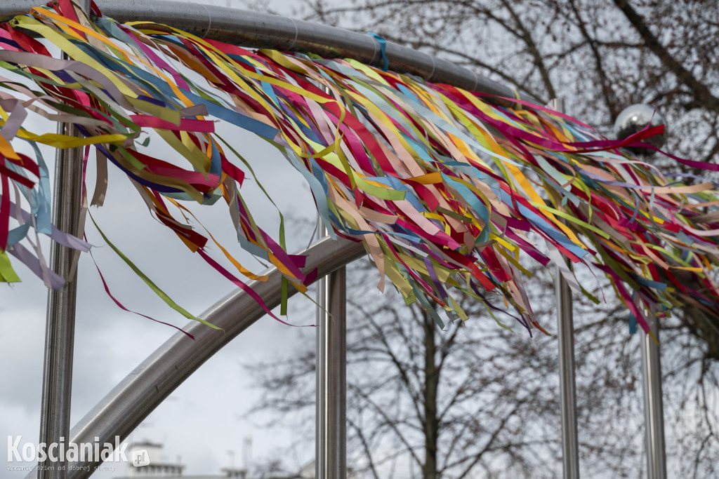 Ozdoby wielkanocne i wiosenne w Kościanie