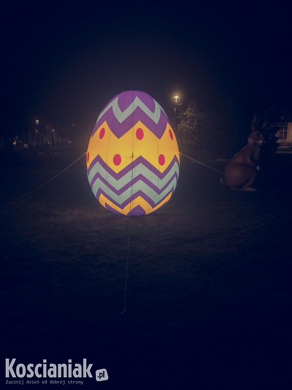 Ozdoby wielkanocne i wiosenne w Kościanie