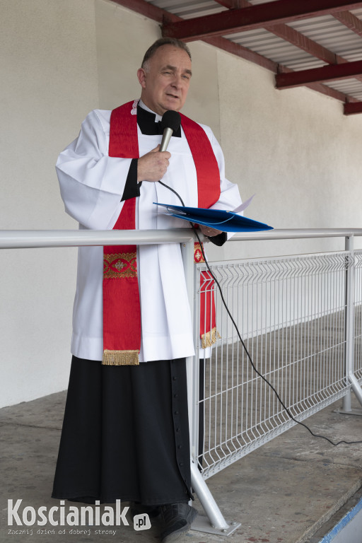 Święconka na Stadionie Miejskim w Kościanie