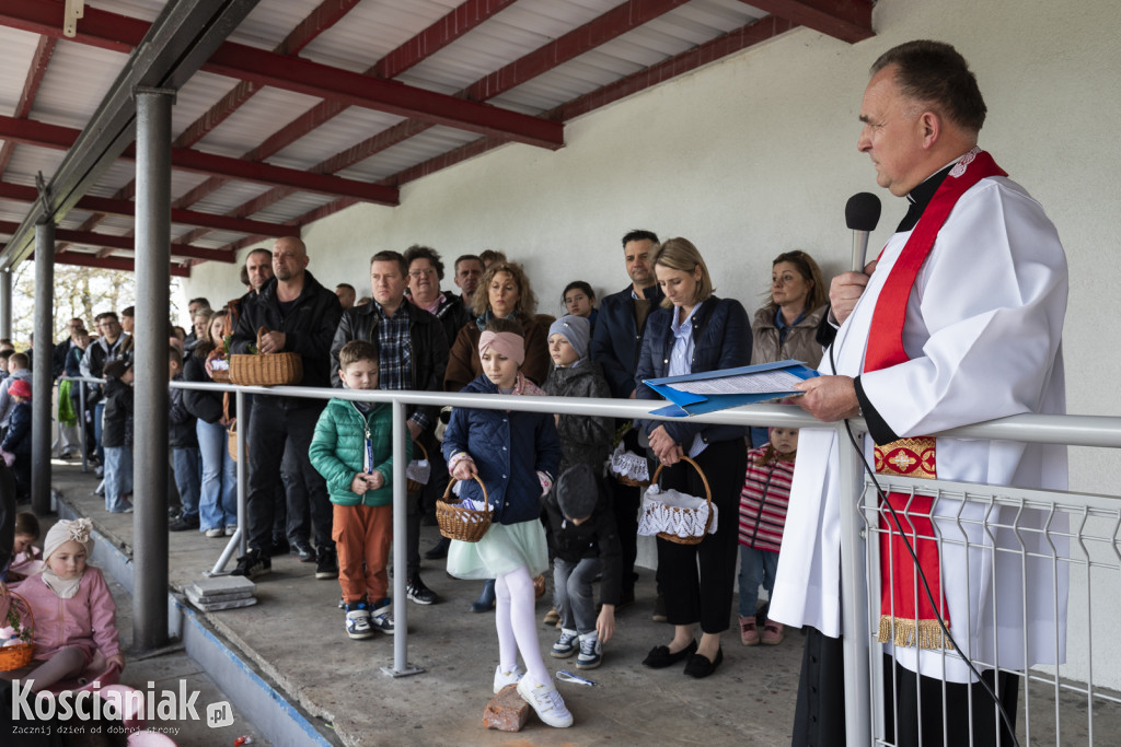 Święconka na Stadionie Miejskim w Kościanie