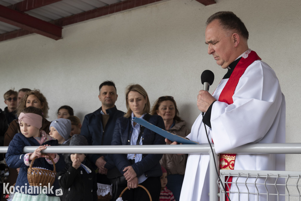 Święconka na Stadionie Miejskim w Kościanie