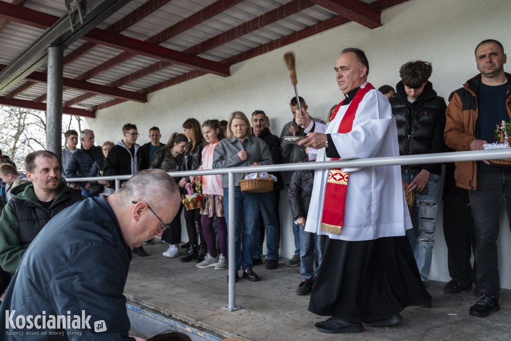 Święconka na Stadionie Miejskim w Kościanie