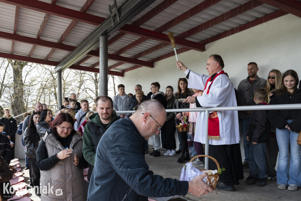 Święconka na Stadionie Miejskim w Kościanie
