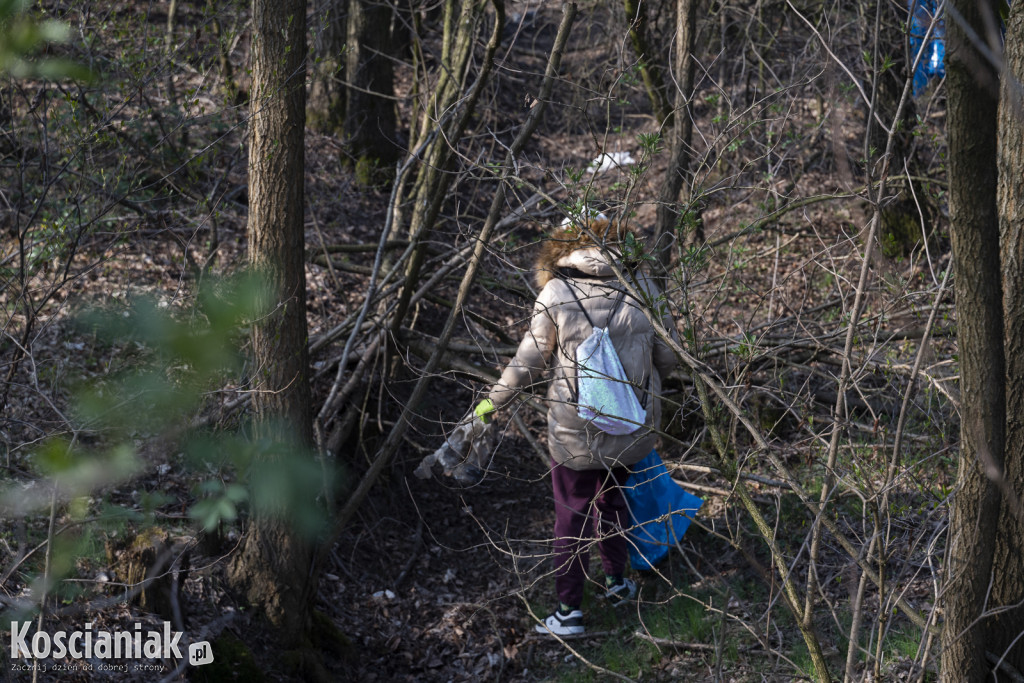 Czwarte sprzątanie lasu w Kurzej Górze
