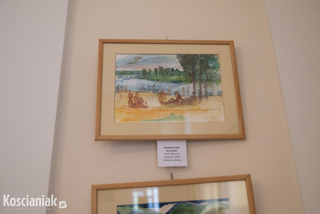 Wernisaż wystawy prac Kazimierza Bąka