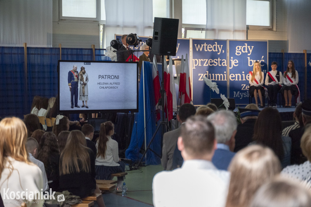 Nadanie imienia szkole w Bonikowie