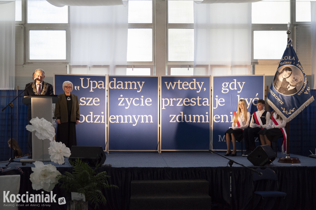 Nadanie imienia szkole w Bonikowie