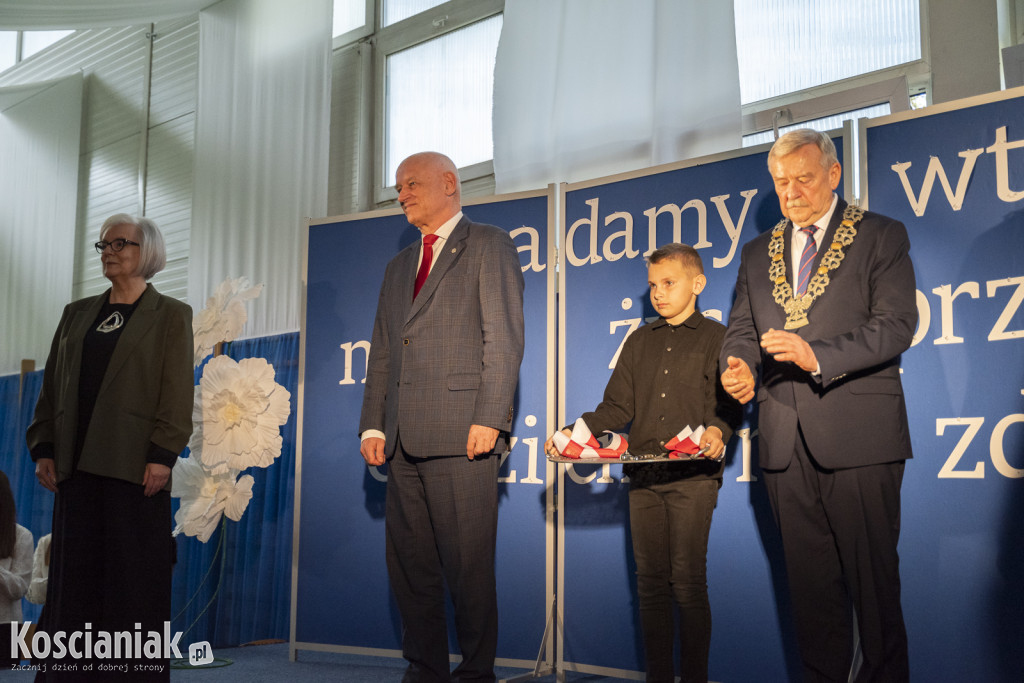 Nadanie imienia szkole w Bonikowie