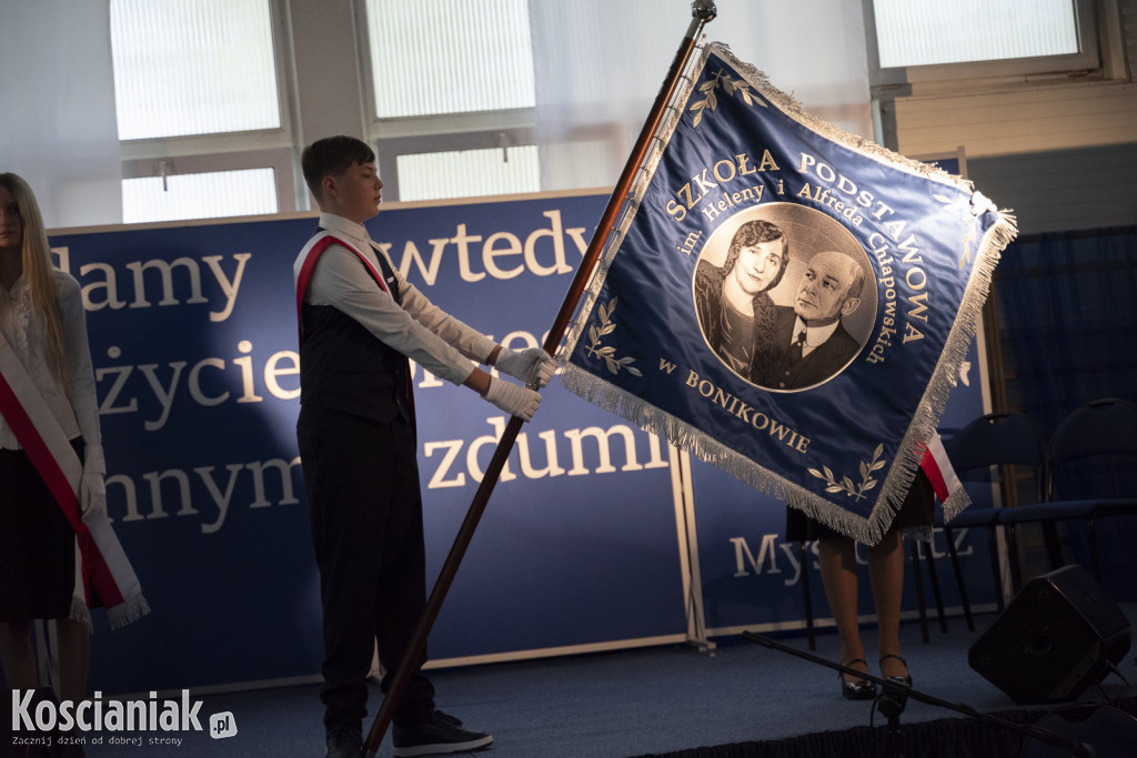 Nadanie imienia szkole w Bonikowie