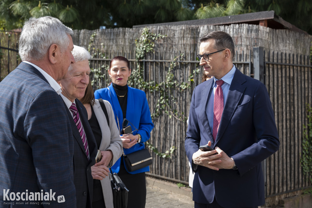 Mateusz Morawiecki w Kościanie