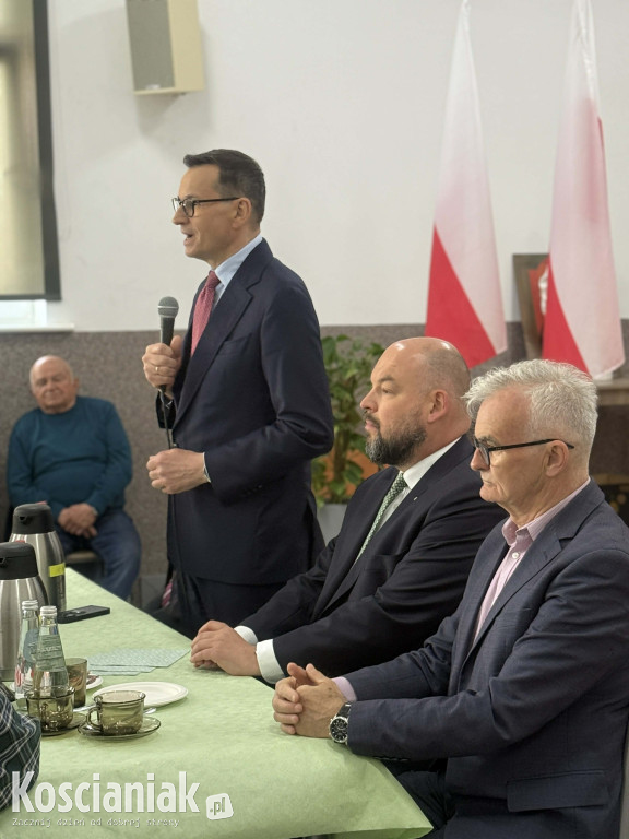 Mateusz Morawiecki w Kościanie