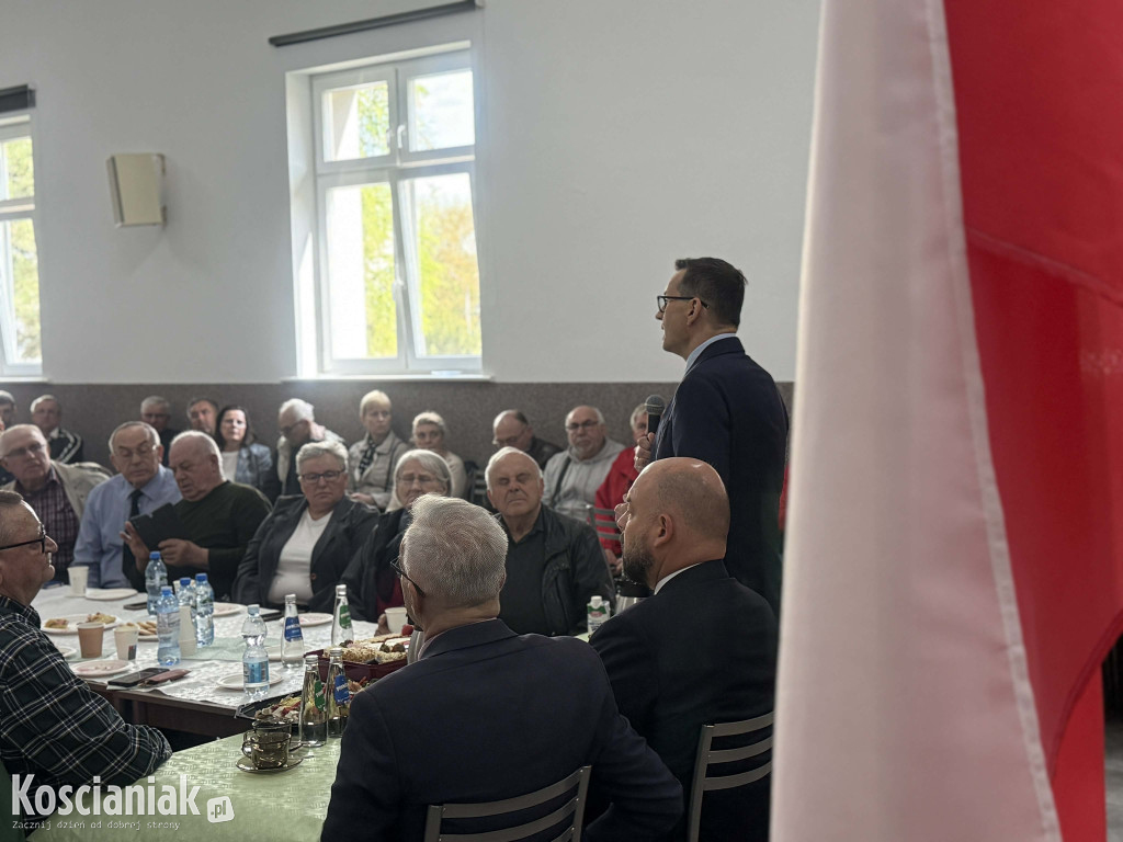 Mateusz Morawiecki w Kościanie