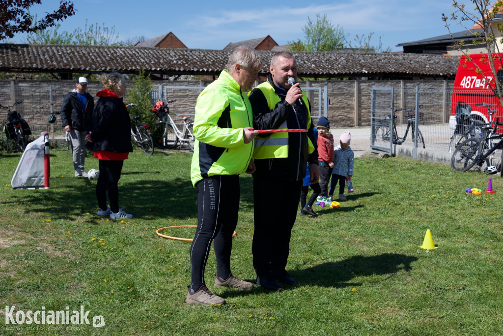 Rajd rowerowy z pajdą chleba