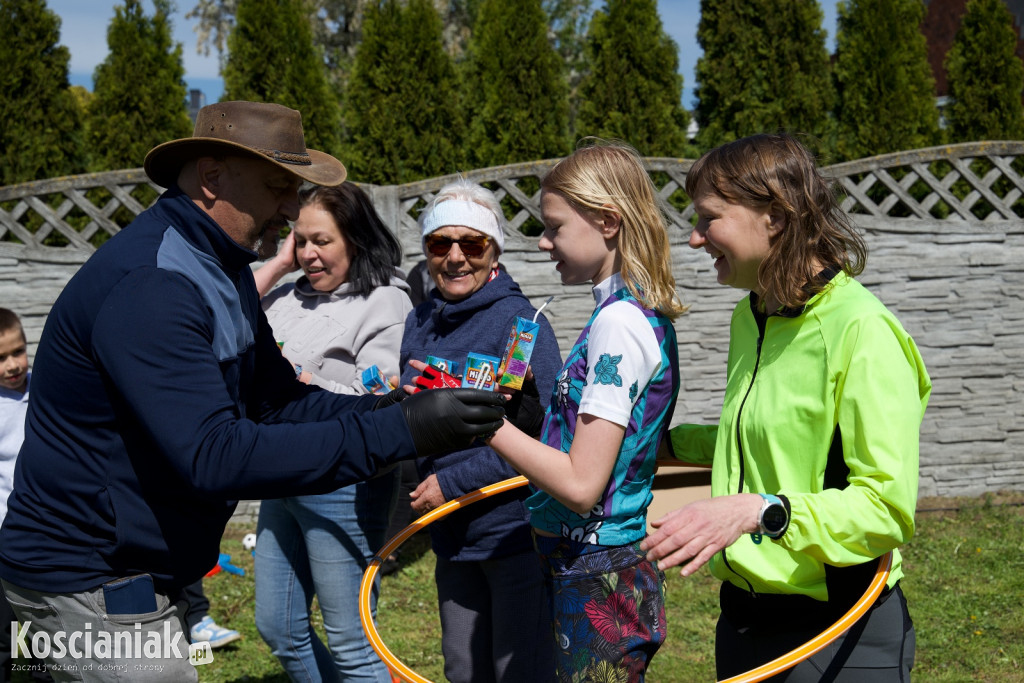 Rajd rowerowy z pajdą chleba