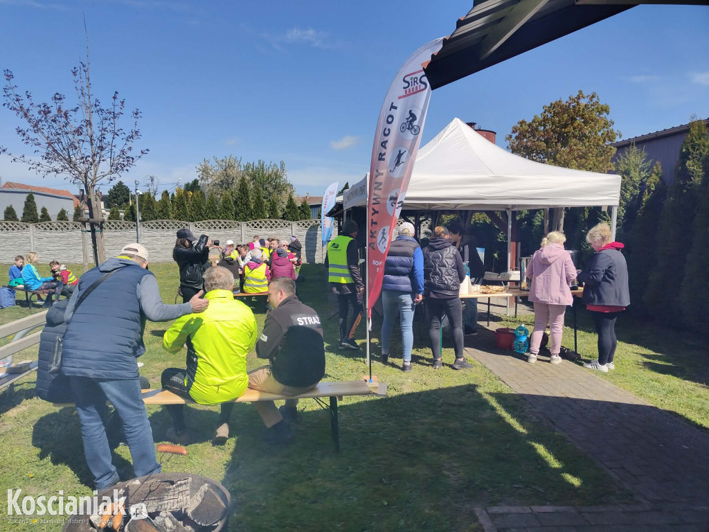 Rajd rowerowy z pajdą chleba