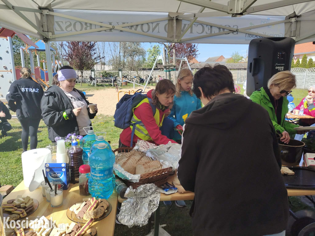 Rajd rowerowy z pajdą chleba